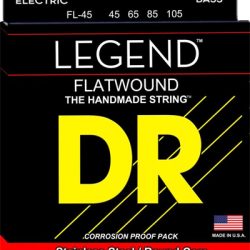 DR FL-45 Legend Flatwound Bass Strings 45-105