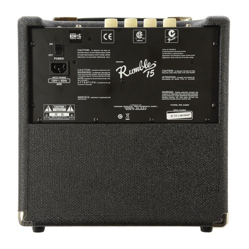 Fender Rumble15 1x8 inch 15-watt Bass Combo Amp - Image 3