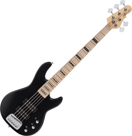 G and L Tribute L-2500 5 String Bass Guitar - Black Frost - Image 2