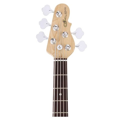 G and L Tribute L-2500 5 String Bass Guitar - Tobacco Sunburst - Image 4