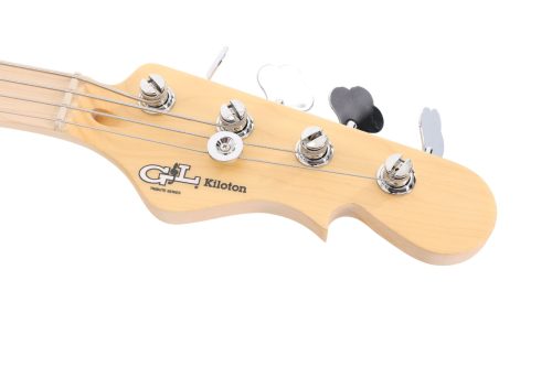 G&L Tribute Kiloton 4 String Bass Guitar - Candy Apple Red - Image 4
