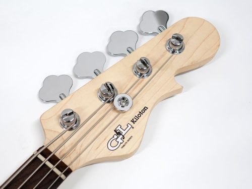 G&L Tribute Kiloton 4 String Bass Guitar - Black Frost - Image 4