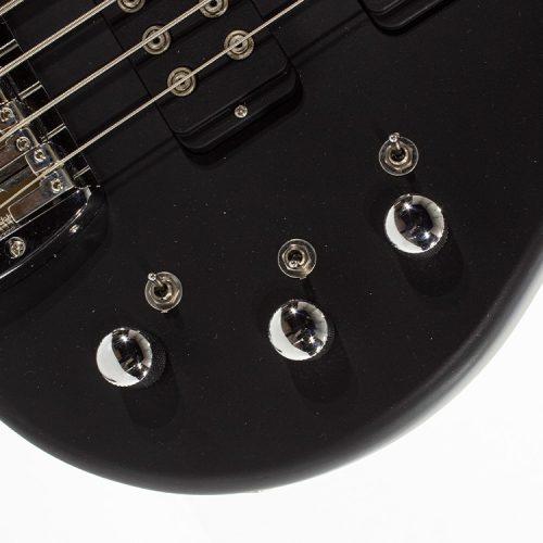 G&L Tribute L-2500 5 String Bass Guitar - Black Frost - Image 3