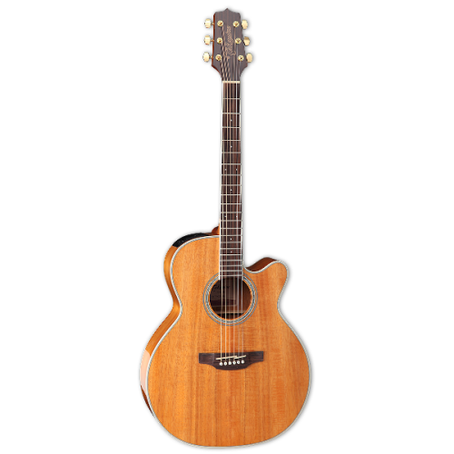 Takamine GN77KCENAT Hawaiian Koa NEX Body 6-String Acoustic Guitar - Image 2