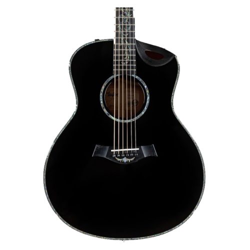 Taylor Custom Grand Symphony Acoustic Electric Guitar, Grand Symphony - Black