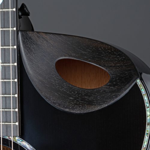 Taylor Custom Grand Symphony Acoustic Electric Guitar, Grand Symphony - Black - Image 5