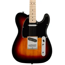Fender Squier Affinity Telecaster Electric Guitar with Maple Fingerboard - 3-Tone Sunburst