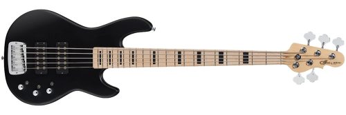 G&L Tribute L-2500 5 String Bass Guitar - Black Frost - Image 2