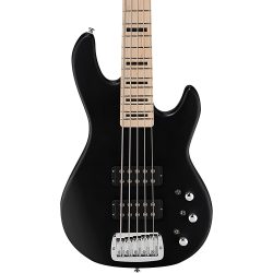 G&L Tribute L-2500 5 String Bass Guitar - Black Frost