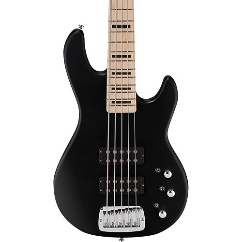 G&L Tribute L-2500 5 String Bass Guitar - Black Frost