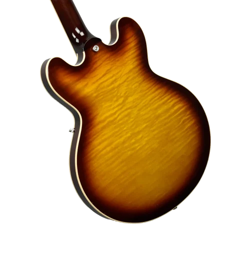Gibson ES-335 Figured Semi-hollowbody Electric Guitar - Iced Tea - Image 3