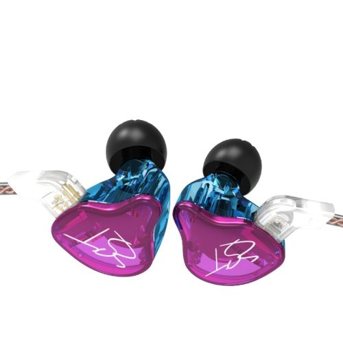 KZ ZST Dynamic Hybrid Dual Driver In Ear Earphones - Purple