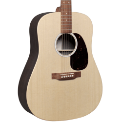 Martin DX2E-03 X-Series Rosewood/Sitka Natural Acoustic Guitar with Gig Bag Natural