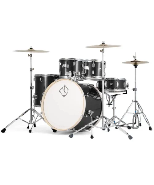 Dixon Drums Spark 5 Piece Poplar Drum Kit With Cymbals and Free Mesh Heads