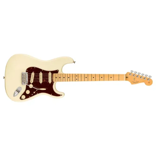 Fender American Professional II Stratocaster Electric Guitar – Maple Fingerboard – Olympic White - Image 2