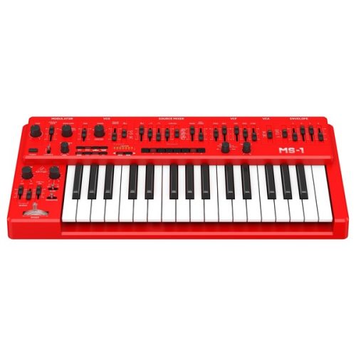 Behringer MS-1-RD Analog Synthesizer - Red - Image 3