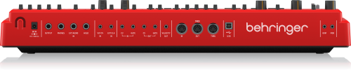 Behringer MS-1-RD Analog Synthesizer - Red - Image 4