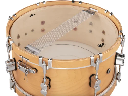 PDP Concept Maple Classic Snare Drum - 6.5 x 14 inch - Natural with Natural Hoops - Image 2