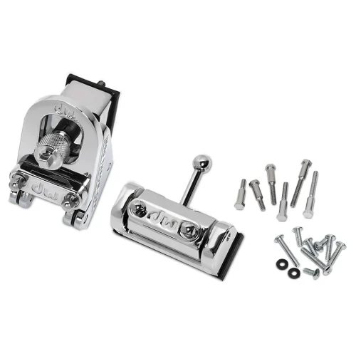 DW MAG Snare Drum Throw Off/Butt Plate Assembly - 5-position - Chrome