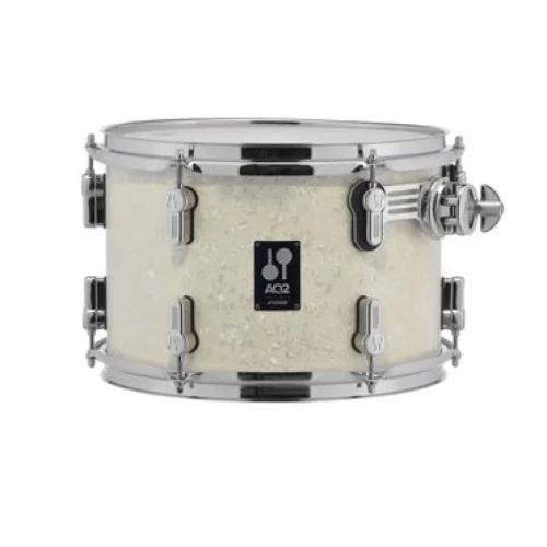 Sonor AQ2 Stage 5-piece Shell Pack with Snare - White Pearl - Image 2