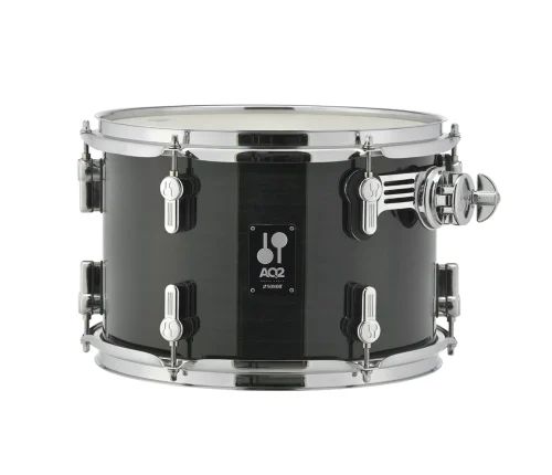 Sonor AQ2 Stage 5-piece Shell Pack with Snare – Transparent Stain Black - Image 2