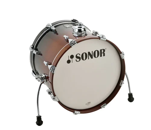 Sonor AQ2 14x13 inch Bass Drum Only (With Mount) - Brown Fade