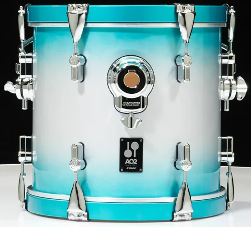 Sonor AQ2 14x13 inch Bass Drum Only (With Mount) - Aqua Silver Burst - Image 3