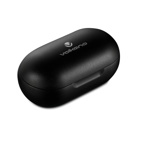 Volkano Pisces Series TWS Earphones and Charging Case - Black - Image 2