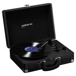 Volkano Retro Series Portable Vinyl Player and Bluetooth Speaker