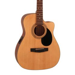 Cort AF515CE OP Folk Size Electric Acoustic Guitar