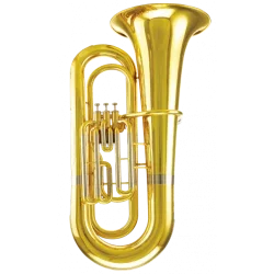 Jinbao BBb Tuba 3 Valves Lacquer Plated JBBB530L