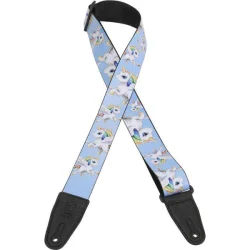 Levy's MPS2 Polyester Guitar Strap - Unicorns