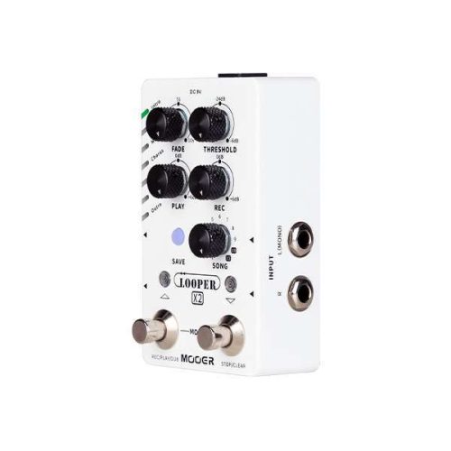 MOOER Looper X2 Stereo Electric Guitar Loop Pedal - Image 3
