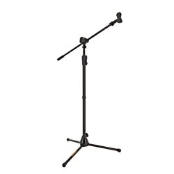 Hercules MS532B EZ Clutch Tripod Microphone Stand w/ 2-in-1 Boom and EZ Mic Clip
