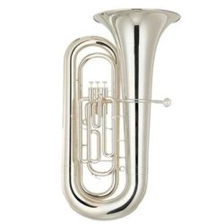 Jinbao BBb Tuba 3Valves Nickle Plated JBBB530N