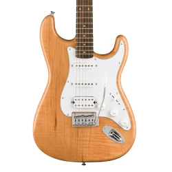 Fender Squier FSR Affinity Series Stratocaster HSS Electric Guitar, Natural