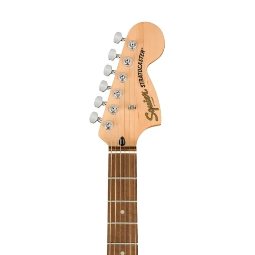 Fender Squier FSR Affinity Series HSS Stratocaster Electric Guitar, Laurel FB, Ice Blue Metallic - Image 4