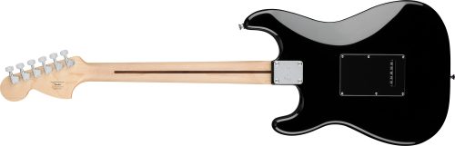 Fender Squier FSR Affinity Series Stratocaster HSS, Maple Fingerboard, Black Pickguard - Black - Image 3