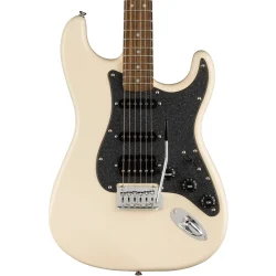 Fender Squier Affinity Stratocaster HSS Electric Guitar – Olympic White with Indian Laurel Fingerboard