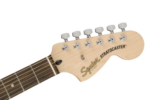 Fender Squier Affinity Stratocaster HSS Electric Guitar – Olympic White with Indian Laurel Fingerboard - Image 5