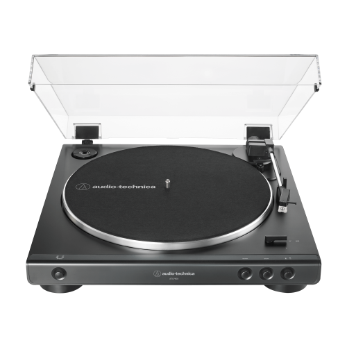 Audio Technica AT-LP60XBT - Fully Automatic Wireless Belt-Drive Bluetooth Turntable - Black - Image 2