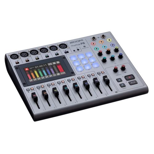Zoom PodTrak P8 8-channel Podcasting Mixer - Image 3