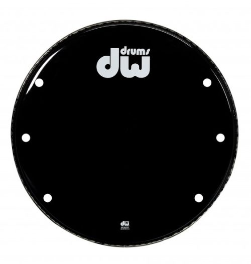 DW 24 Inch Gloss Black Bass Drum Head