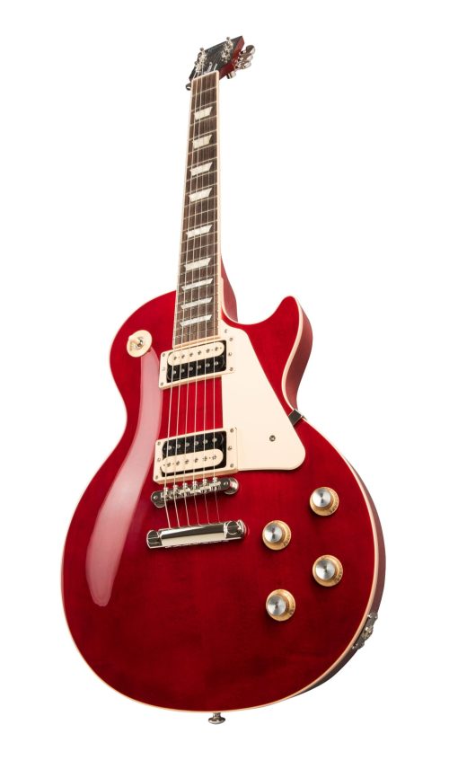 Gibson Les Paul Classic Electric Guitar - Translucent Cherry - Image 3