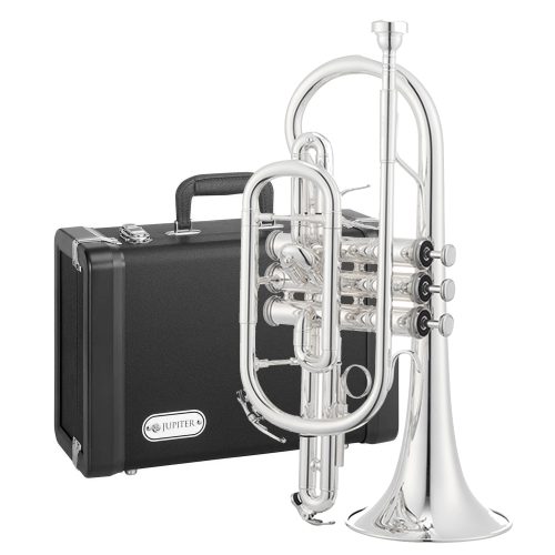 Jupiter Intermediate Bb Cornet JCR700S - Silver Plated