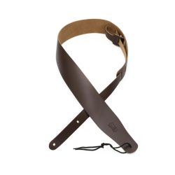 Levy's M26 Chrome-Tan Leather Guitar Strap - Dark Brown