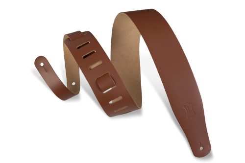 Levy's M26 Chrome-Tan Leather Guitar Strap - Walnut