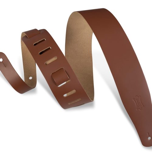 Levy's M26 Chrome-Tan Leather Guitar Strap - Walnut
