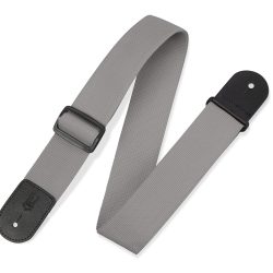 Levys Strap 2 inch Guitar Strap – M8POLY - Grey