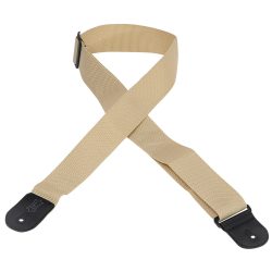 Levy's M8POLY 2 inch Woven Polypropylene Guitar Strap - Tan